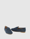 Loafers Clássicos em Azul Marinho